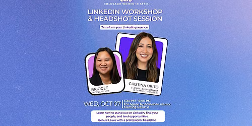 Colorado Women in STEM: LinkedIn Workshop