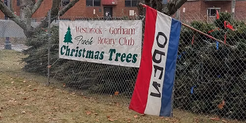 Westbrook-Gorham Rotary Christmas Tree & Wreath Sale 2025