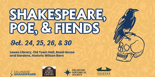 Shakespeare, Poe & Fiends - Old Town Hall