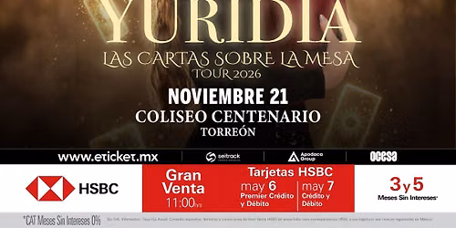 Yuridia en Torre\u00f3n