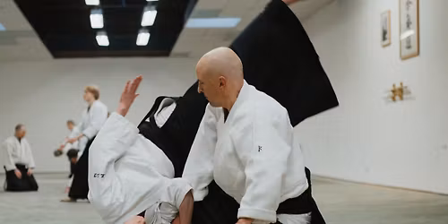 Aikido Seminar with Bodo R\u00f6del Shihan, 6. Dan Aikikai, in Ettlingen