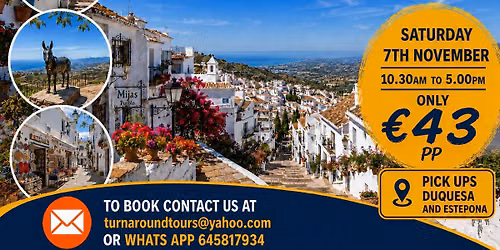 DAY TRIP TO MIJAS PUEBLO
