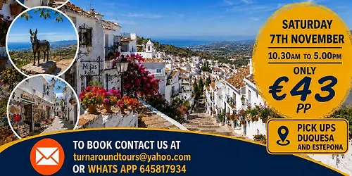 DAY TRIP TO MIJAS PUEBLO