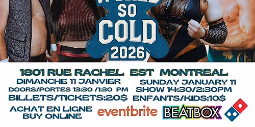 123 Lutte! Pr\u00e9sente : WORLD SO COLD 2026