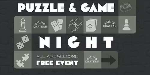 Puzzle & Game Night at the Historic Chateau