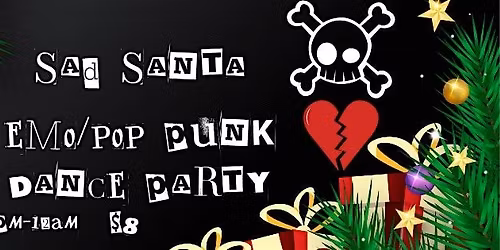 Sad Santa an Emo\/Pop Punk Dance Party