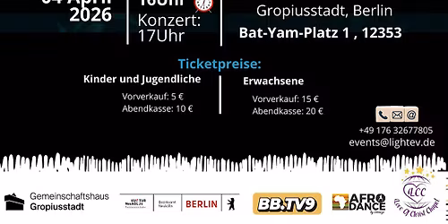 AFRO EASTER KONZERT 2026 \u2013 Live Afro & Gospel Berlin