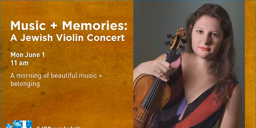 Music + Memories: A Jewish Violin Concert