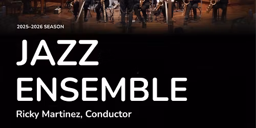 Jazz Ensemble\u2019s Spring Concert