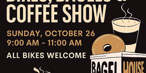 Bikers, Bagels and Coffee Shoe