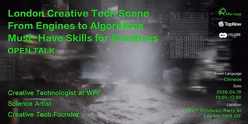Creative Tech Open Talk: AI, Vibe Coding & Immersive Design in London