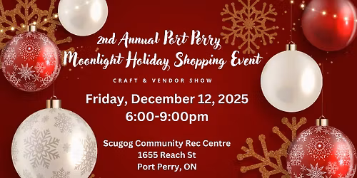 2nd Annual Port Perry Moonlight Holiday Shopping Event