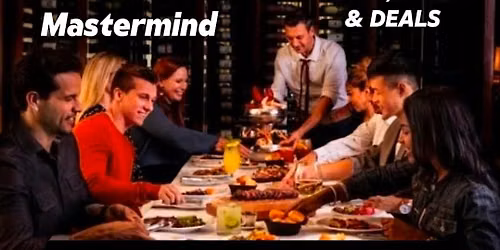 Real Estate Agent Networking  Dinner & Drinks Mastermind!
