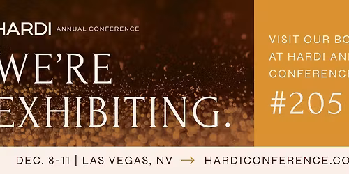 HARDI 2025 Annual Conference - Booth # 205