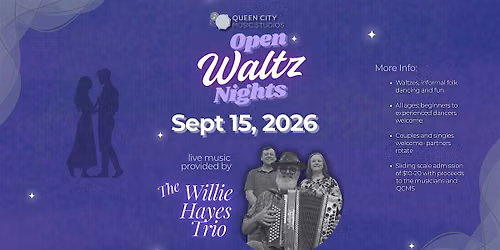 Open Waltz Nights at Queen City Music Studios with Live Band!