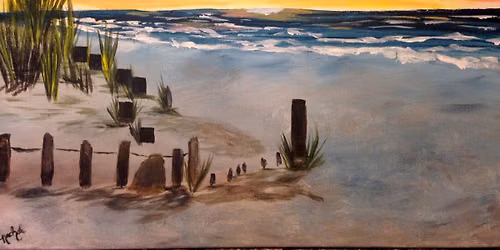 Lake Michigan Sunset - Paint and Sip Jackson