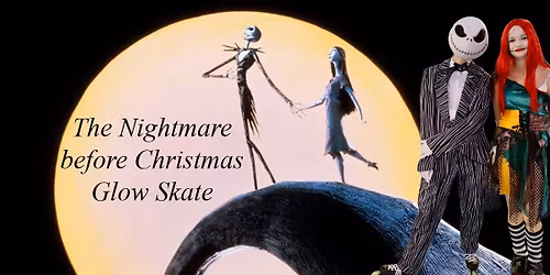 The Nightmare Before Christmas Glow Skate at Skateland