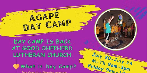 Agap\u00e9 Day Camp