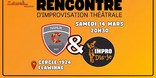 Rencontre d'improvisation entre Les Casablantesques et les Impro Dis-je