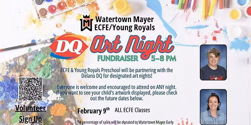 Young Royals DQ Art Night!