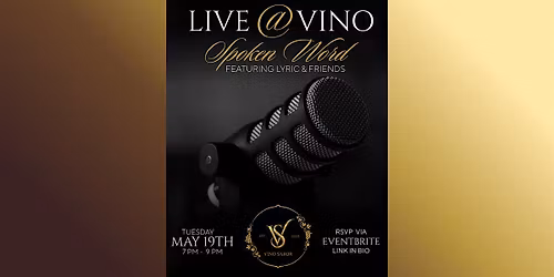 Vino Sabor Present: Spoken Word