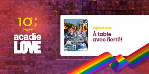 \u00c0 table avec fiert\u00e9!