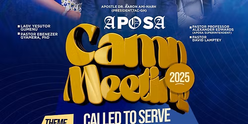 \ud83d\ude03 APOSA CAMP MEETING 2025\ud83d\udd25\ud83c\udf8a