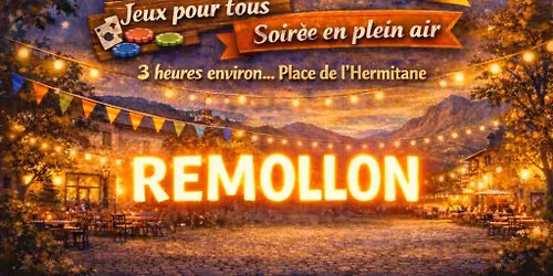 Soir\u00e9e jeux en plein air
