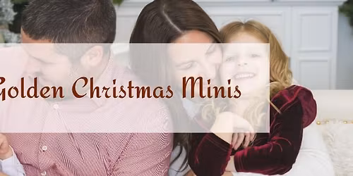 Golden Christmas Mini Sessions