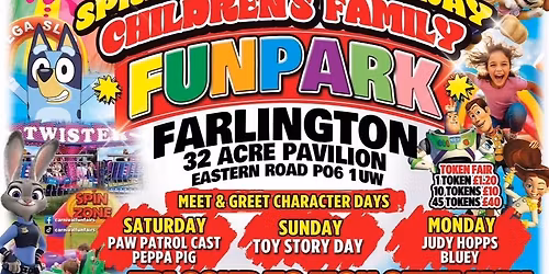 Farlington spring bank holiday children\u2019s family funpark 