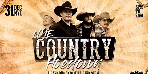 NYE - Luke & Josh Geiger, Heath Milner & Willie Pake