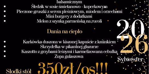 Sylwester w Restauracji Kinova
