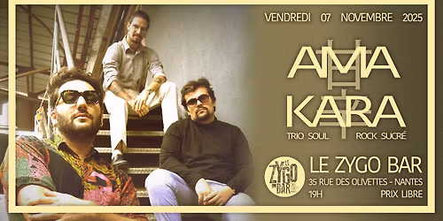 Amakara \u7518\u8f9b | Trio Soul Rock Sucr\u00e9 | Zygo Bar