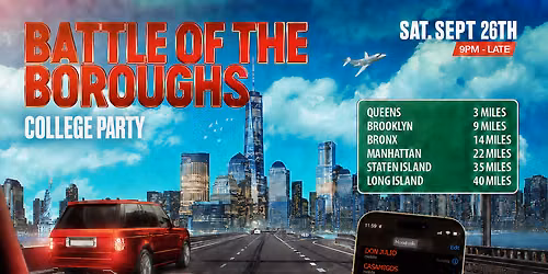 Battle Of The Boroughs College Party