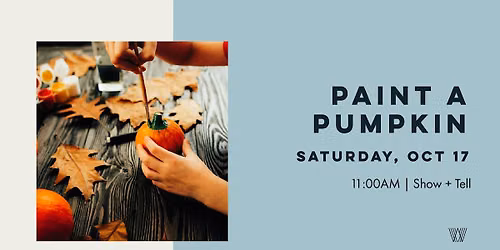 Paint a Pumpkin