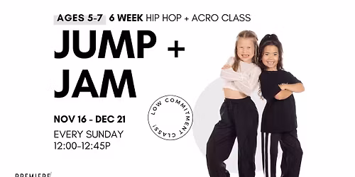 Jump + Jam 6 Week Class