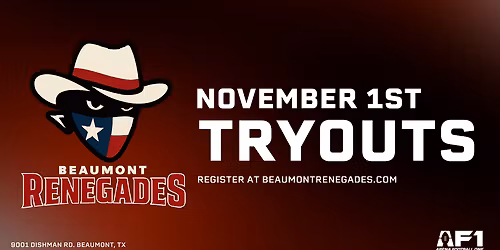 Oceanside Bombers at Beaumont Renegades at Doggett Ford Park