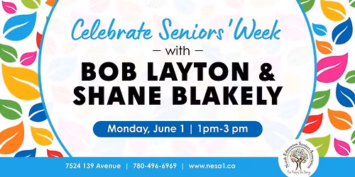 Celebrate Seniors' Week with Bob Layton and Shane Blakely