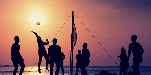 Young Adult Beach BBQ