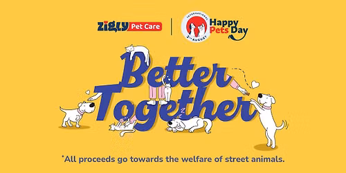 International Happy Pets Day by Zigly Pet Care