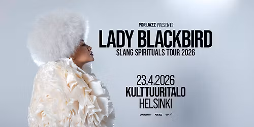 Pori Jazz presents: Lady Blackbird (US), Kulttuuritalo, Helsinki 23.4.2026