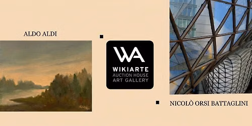Galleria Wikiarte Vernissage 10\/10\/2026 ore 18 MOSTRE PERSONALI ALDO ALDI E NICOL\u00d2 ORSI BATTAGLINI