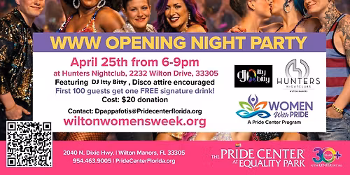 House of Disco - Wilton Women's Week Opening Night Dance Party