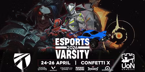 Esports Varsity - NTU vs UoN - NTU Tickets