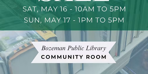 May Used Book Sale