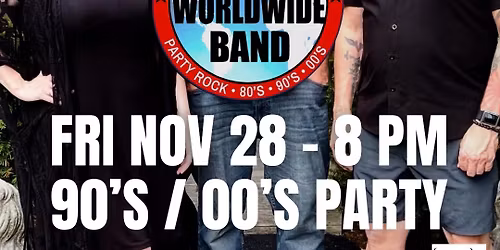 Third Space Presents: 90\u2019s \/ 00\u2019s Party w\/ Prestige Worldwide Band!