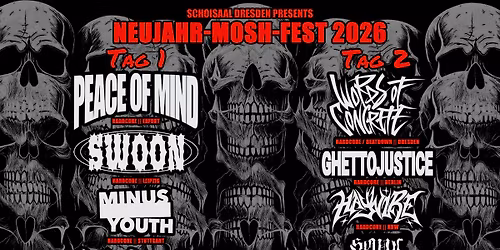 NEUJAHR-MOSH-FEST 2026 | DRESDEN
