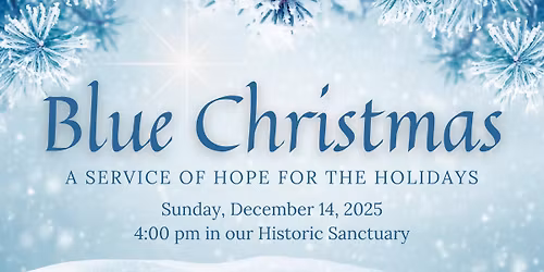 Blue Christmas Service