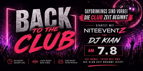 Back To The Club 16+
