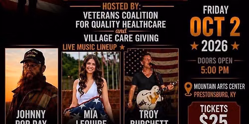 DAV: Operation Honor Our Heroes - Music Fundraiser - Prestonsburg, KY